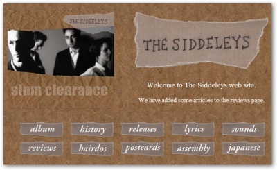 Siddeleys.com web site